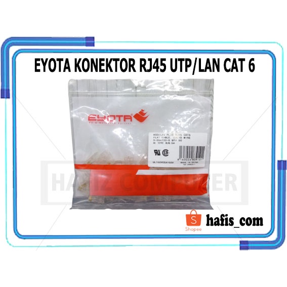 EYOTA RJ45 UTP/LAN CAT 6 CONNECTOR