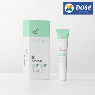 SEIAT Acne Gel 15 g เจลแต้มสิว เจลรักษาสิว เจลลดสิว สูตรเข้มข้น สารสกัดจากธรรมชาติ สำหรับผิวแพ้ง่าย