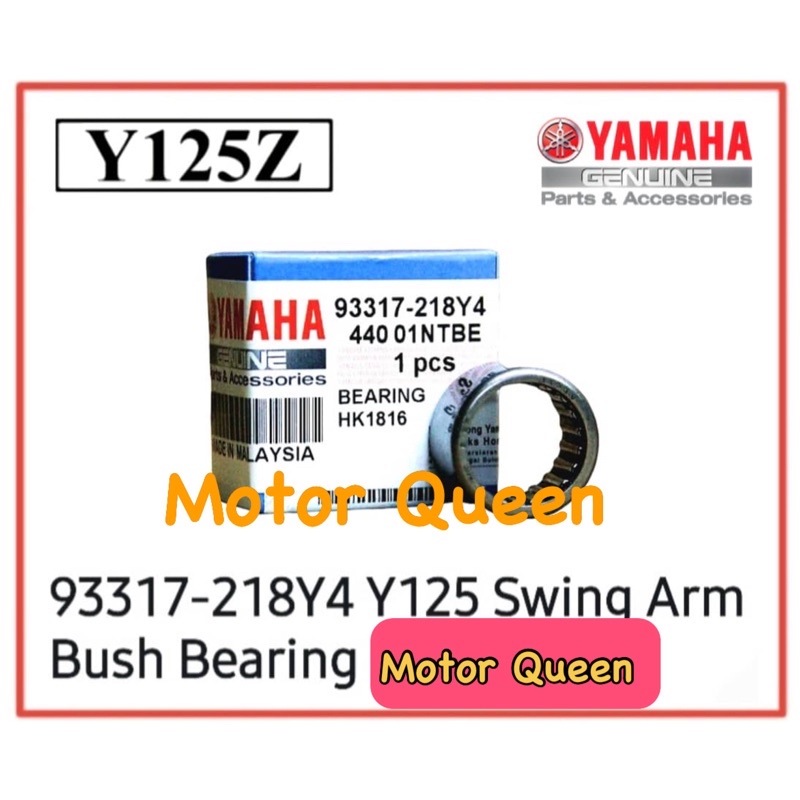 SWING ARM BUSH BEARING YAMAHA 125 125Z 125ZR HLY YAMAHA Y125 Y125Z Y125ZR