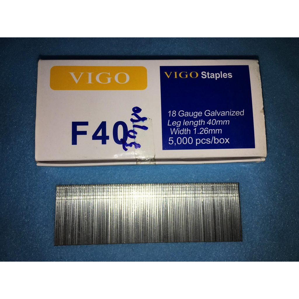 ลูกแม็ก VIGO F 40 (MX110N) 5,000 ตัว