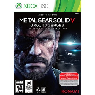 แผ่น XBOX 360 : Metal Gear Solid V Ground Zeroes ใช้กับเครื่องที่แปลงระบบ JTAG/RGH