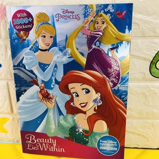 Disney Princess Beauty Lies Within  หนังสือมือหนึ่ง