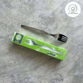 ส้อมจิ้มผลไม้ ส้อมขนม ส้อมเล็ก สแตนเลส ตราจากัวร์ (12 คัน) ส้อม
