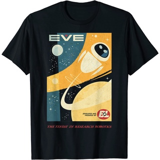 เสื้อยืด พิมพ์ลาย Disney Pixar Wall-E Eve Finest In Research Robotics สไตล์วินเทจ สําหรับผู้ชาย และผู้หญิง - เสื้อยืดเด็