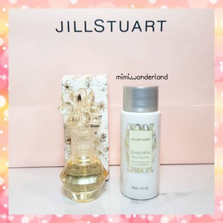 🤩ร้านmimi​🤩เซตน้ำหอม Jill stuart Crystal Bloom Eternal Dazzle  + Body milk Pear