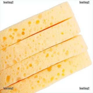 ฟองน้ําทําความสะอาดผิวหน้า 4 ชิ้นต่อชิ้น างหน้าพัฟแต่งหน้าบีบอัดทําความสะอาดฟองน้ําเครื่องมือทําความสะอาดงาม