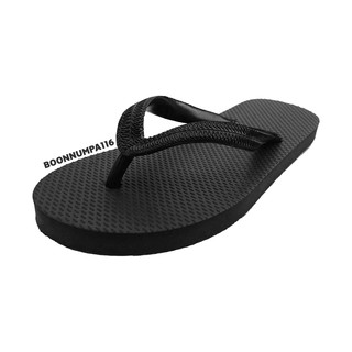 Black Flip Flops รองเท้าแตะสีดำ