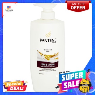 🚚💨พร้อมส่ง!! แพนทีน โปร-วี ลอง แอนด์ สตรอง แชมพู 680มล. Pantene Pro-V Long &amp; Strong Shampoo 680ml