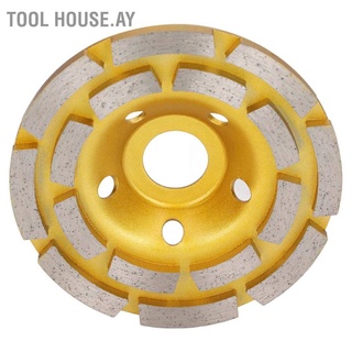 Tool House.Ay ล้อเจียรเพชร หินอ่อน หินแกรนิต คอนกรีต แบบแถวคู่ 4 นิ้ว