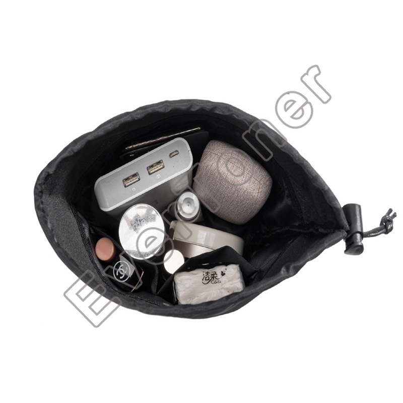 Evertoner กระเป๋าเครื่องสําอาง ผ้าไนล่อน ทรงบักเก็ต สําหรับเดินทาง - รูปที่ 2