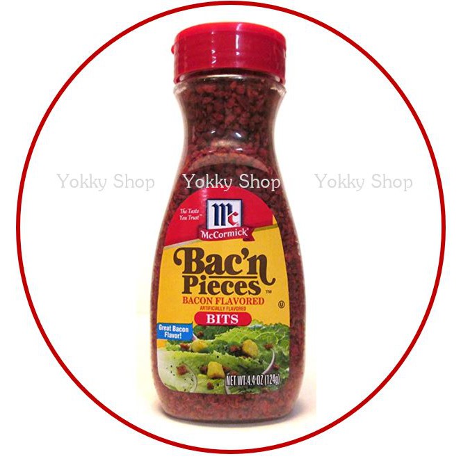 Mccormick Bac'n Pieces Bacon Flavored Bits แม๊คคอร์มิค แบค เอ็น พีชเซส เบคอน เฟลเวอร์ บิทส์ เบคอนกรอ