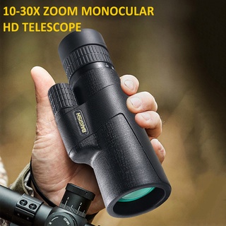 BAIGISH Zoom Monocular Telescope 10-30x42 BAK4 Prism FMC HD Lens Monocular Powerful Telescope with Phone Holder Taking P