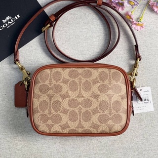 Coach camera bag 16 in signature Canvas