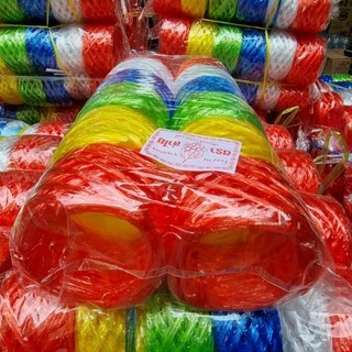 ขายส่ง 12 ม้วน เชือกฟางอย่างดี เชือกฟางพลาสติก