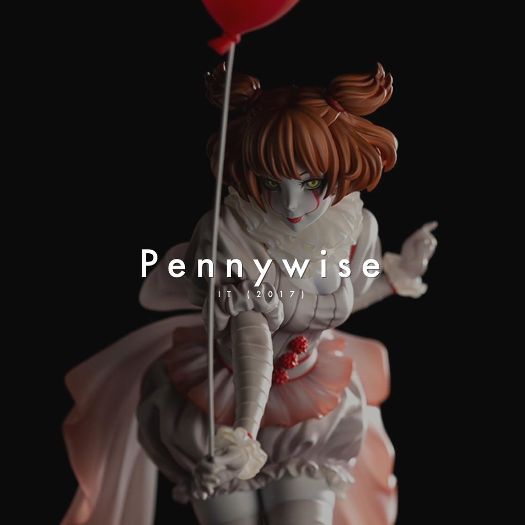 [พร้อมส่ง] ฟิกเกอร์ โมเดล IT (2017) : 1/7 PENNYWISE BISHOUJO STATUE (Kotobukiya)