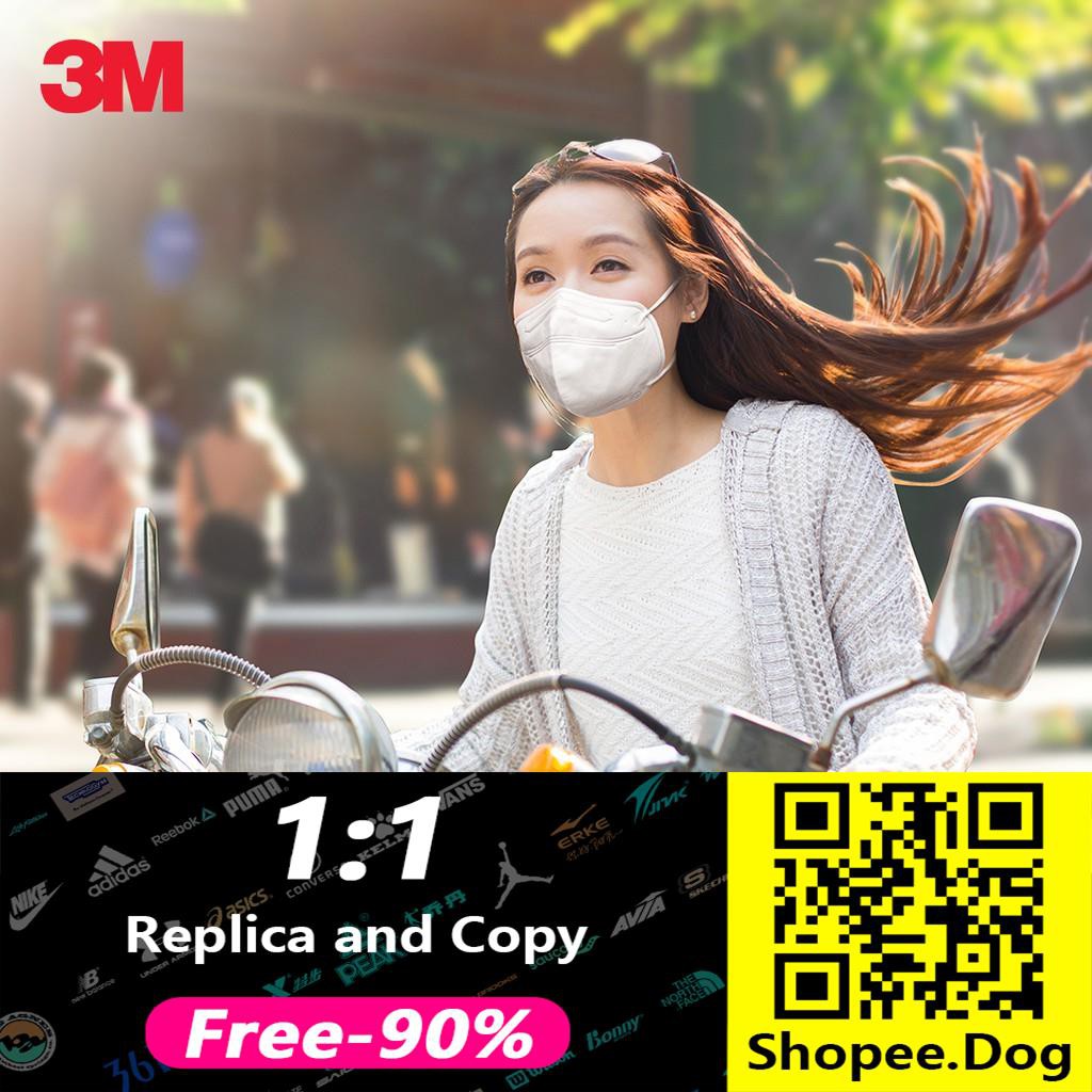 ✱❣3M หน้ากากกรองอนุภาค กรองPM2.5 สีขาว 5ชิ้น มาตรฐานKF94 3M Small Particulate Respirator Filter PM2.