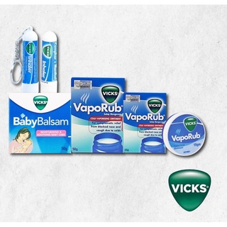 vicks vaporup 10g,25gm,50gm, / vick inhalor(ย าดม0.5ml) /vicks babybalsum