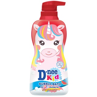 ( 1แถม 1 ) Dnee Kids Bubble Bath 400ml. ดีนี่คิดส์สบู่เหลวบับเบิ้ลบาธ หัวปั๊ม 400มล.