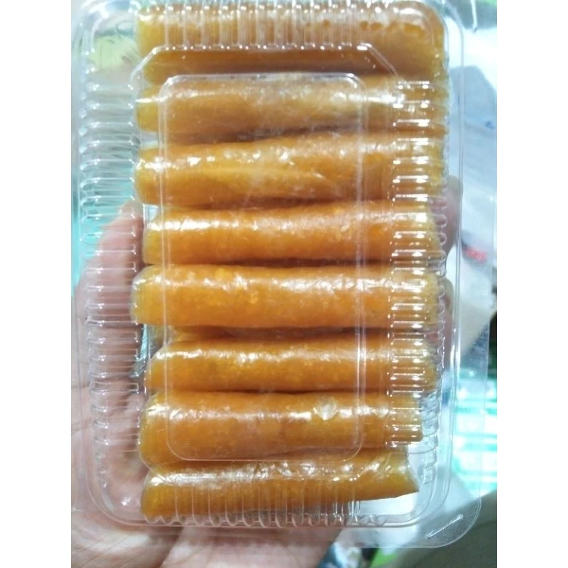 🥭มะม่วงกวนตาก ส้มแผ่น ส้มลิ้ม 3รส มี 20-23 ชิ้น/กล่อง ผลิตจากเนื้อมะม่วงพิมเสนและมะม่วงน้ำดอกไม้ น้ำหนัก 100กรัมต่อกล่อง