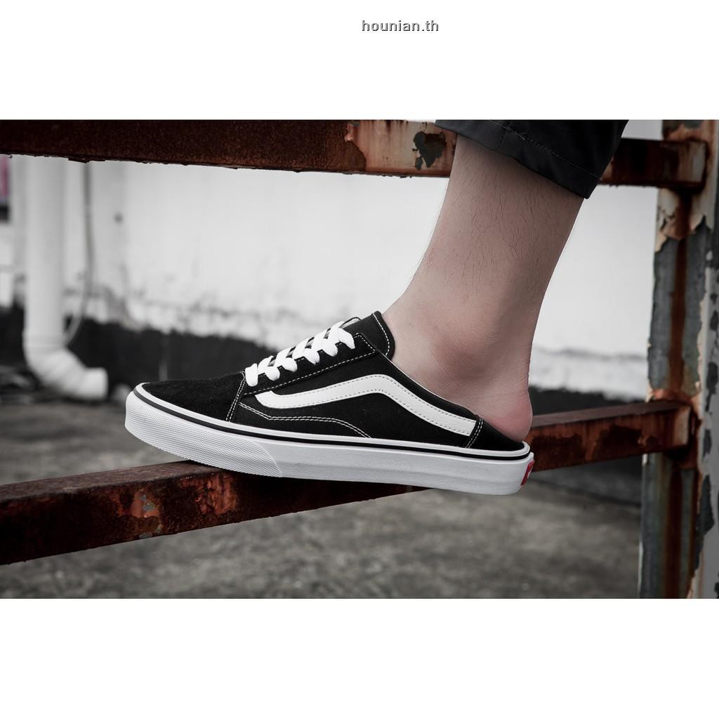 vans old skool slip on mule