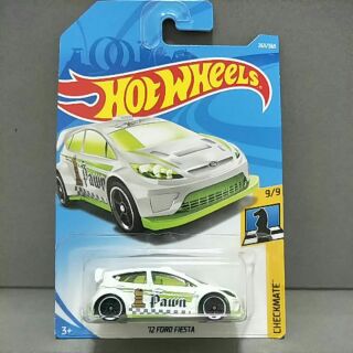 รถเหล็ก Hot wheels 12 FORD FIESTA(ib015)