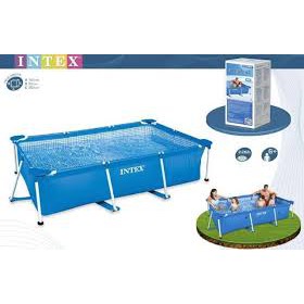 Intex Metal Frame  รุ่น 28271 ขนาด 2.6 เมตร ของแท้ สต็อกใหม่จัดส่งไว