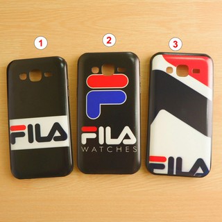 Samsung J2 / J2 prime / Grand prime / J5 / J7 / J7 core เคสขอบนิ่มเส้นนูน FILA