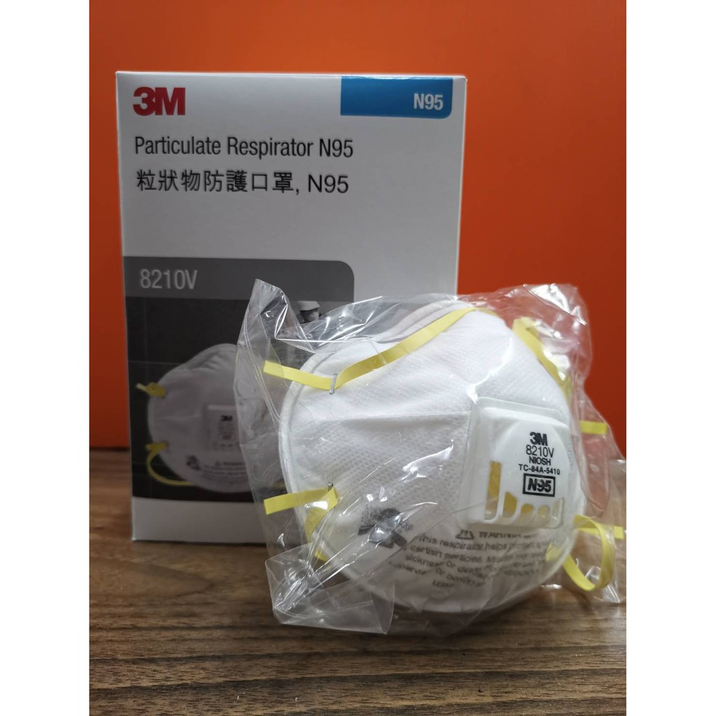 หน้ากาก Mask 3M 8210V N95