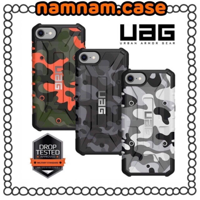 เคสกันกระแทก⚒ UAG ลายทหาร ขาว-ดำ iphone samsung note8 note9 s7edge i11 Parthfinder