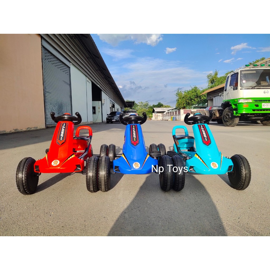 รถแข่งแรลลี่เด็กปั่น รถ4ล้อปั่น GoKartเด็ก โกคาร์ทเด็กปั่นได้ No.10072