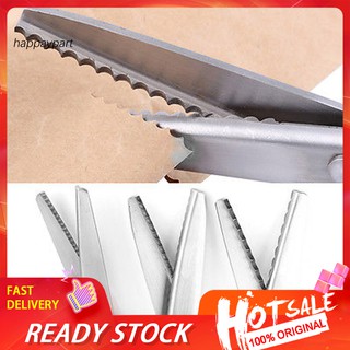 กรรไกรตัดผ้า 🔥 FRJHandcraft Scalloped/Triangle Edge Pinking Shears Scissors Clipper DIY Craft Tool