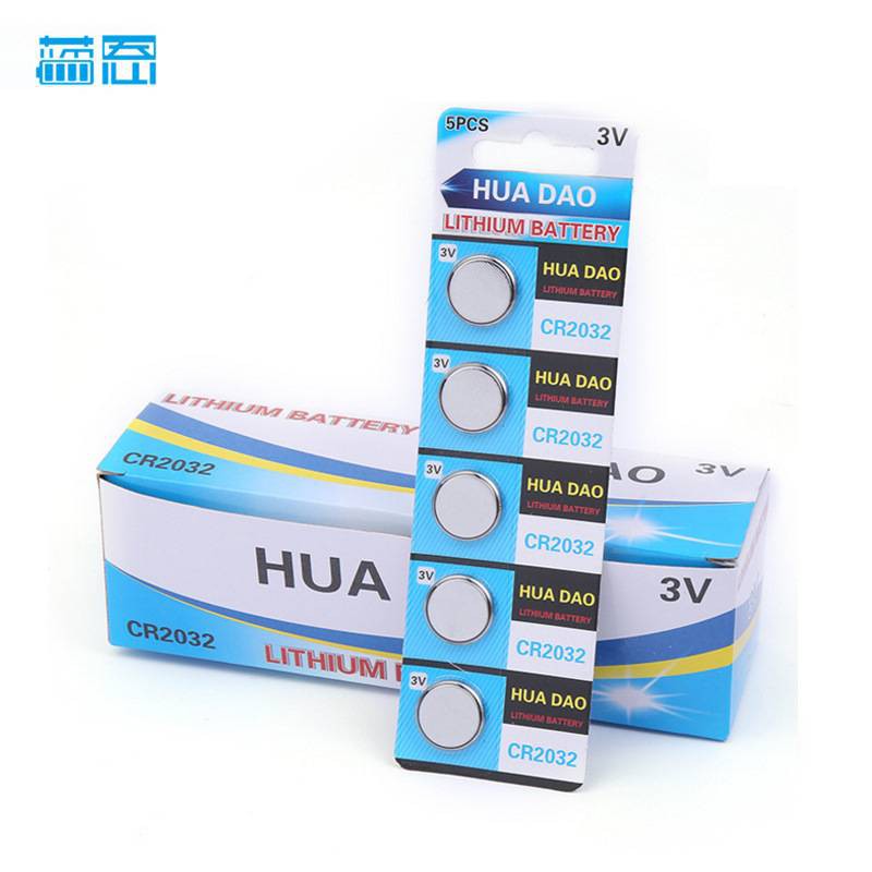 lithium 3v cr2032 ถ่านกระดุม  (1 แพ็ค 5 ก้อน)