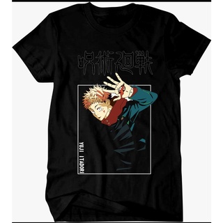 เสื้อยืด พิมพ์ลาย Jujutsu Kaisen Yuji Itadori JUMBO Raksa ขนาดใหญ่