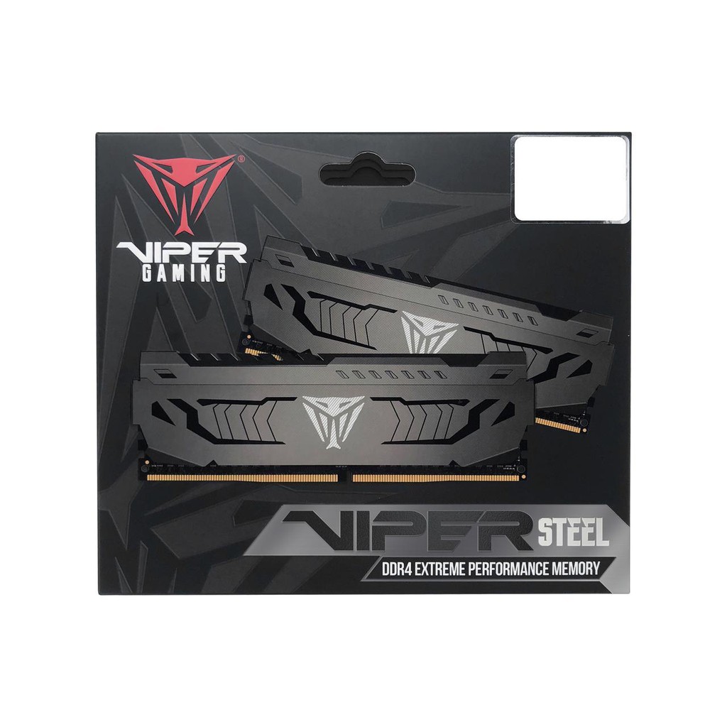 16GB (8GBx2) DDR4 (3200) RAM PC (แรมพีซี) PATRIOT VIPER GAMING STEEL - ประกันตลอดการใช้งาน