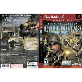 CALL OF DUTY 3 (Special Edition) [PS2 US : DVD5 2 Discs]