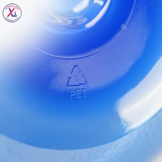 **ถังฝาตบ** ถังน้ำดื่ม PET 18.9 ลิตร ฝาตบ (ฝากดฉีก) สีน้ำเงินใส ขวดน้ำดื่ม