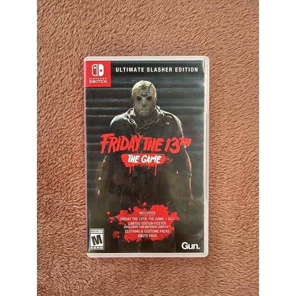 แผ่นเกมส์ Nintendo switch FRIDAY THE 13th มือ✌🏻
