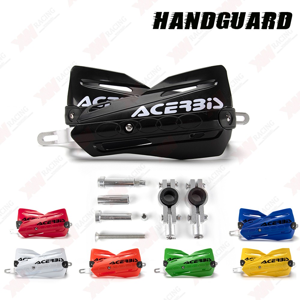 XW RACING Universal Handguard Hand Guard Protector สําหรับ Honda CRF250R XR200 DT125 YZ YZF WR WRF T