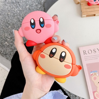 เคสairpods เคสน่ารัก เคสหูฟังบลูทูธไร้สาย ซิลิโคน ลายการ์ตูนStar Kirby สําหรับ AirPods pro1 2 3 Generation