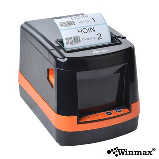 [สินค้าคุณภาพ] Winmax เครื่องพิมพ์บาร์โค้ด พิมพ์ฉลากสินค้าสีดำ Thermal Print Label