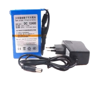 โปรโมชั่น : แบตเตอรี่ battery rechargeble 12V 4000mAh แถม adapter
