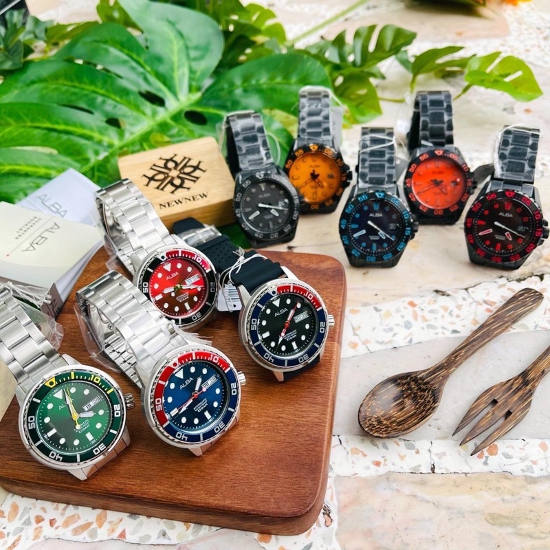 นาฬิกาข้อมือ ALBA Active Automatic รุ่น AL4225/AL4227/AL4229/Al4231ของแท้รับประกันศูนย์ 1 ปี