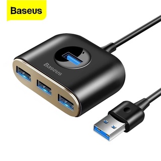 Baseus อะแดปเตอร์ฮับ USB 3.0 2.0 4 พอร์ต ความเร็วสูง OTG สําหรับแล็ปท็อป