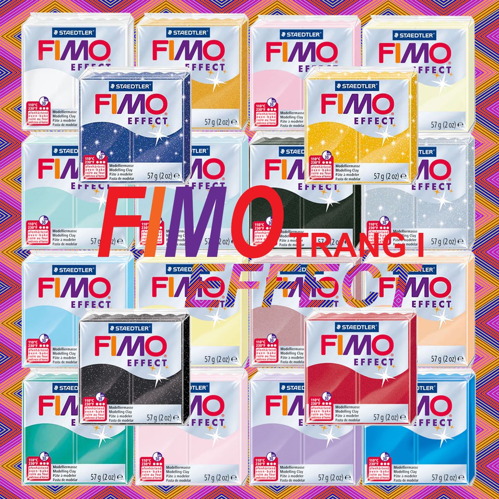 Polymer Clay Fimo Effect, Effect modeling Clay, ทําเครื่องประดับ, งานแฮนด์เมด (57g)