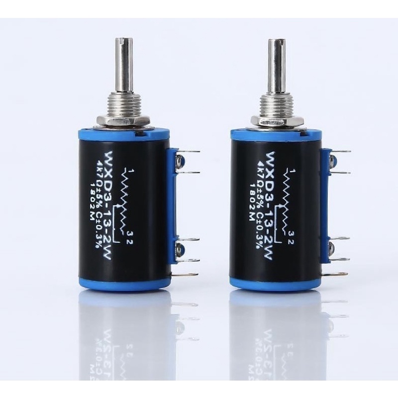 VR WXD3-13-2W Precision Rotary Multiturn Wirewound Potentiometer ตัวต้านทานปรับค่าได้ Variable Resis