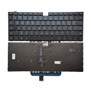 คีย์บอร์ดภาษาอังกฤษ พร้อมไฟแบ็คไลท์ สําหรับ Huawei MateBook D14 D15 Boh-WAQ9R Boh-WAQ9L BohL-WFP9 Bob-WAE9P Magicbook 15
