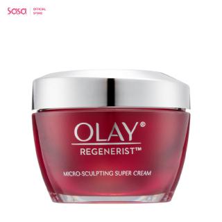 OLAY Regenerist Micro-Sculpting Super Cream ครีมบำรุงผิวหน้า ช่วยเสริมคอลลาเจนสู่ผิว ผิวกระชับ (50 กรัม)