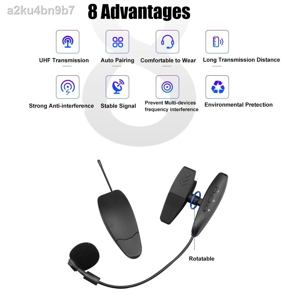 DS Professional UHF Wire-less Saxophone Microphone Brass Instrument ...