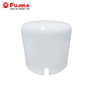 FUJIKA ฝาครอบปั๊มน้ำพลาสติกกลม สีขาว อะไหล่เครื่องปั๊มน้ำ