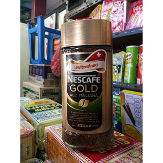 NESCAFE กาแฟสวิส GOLD ALL ITALIANA